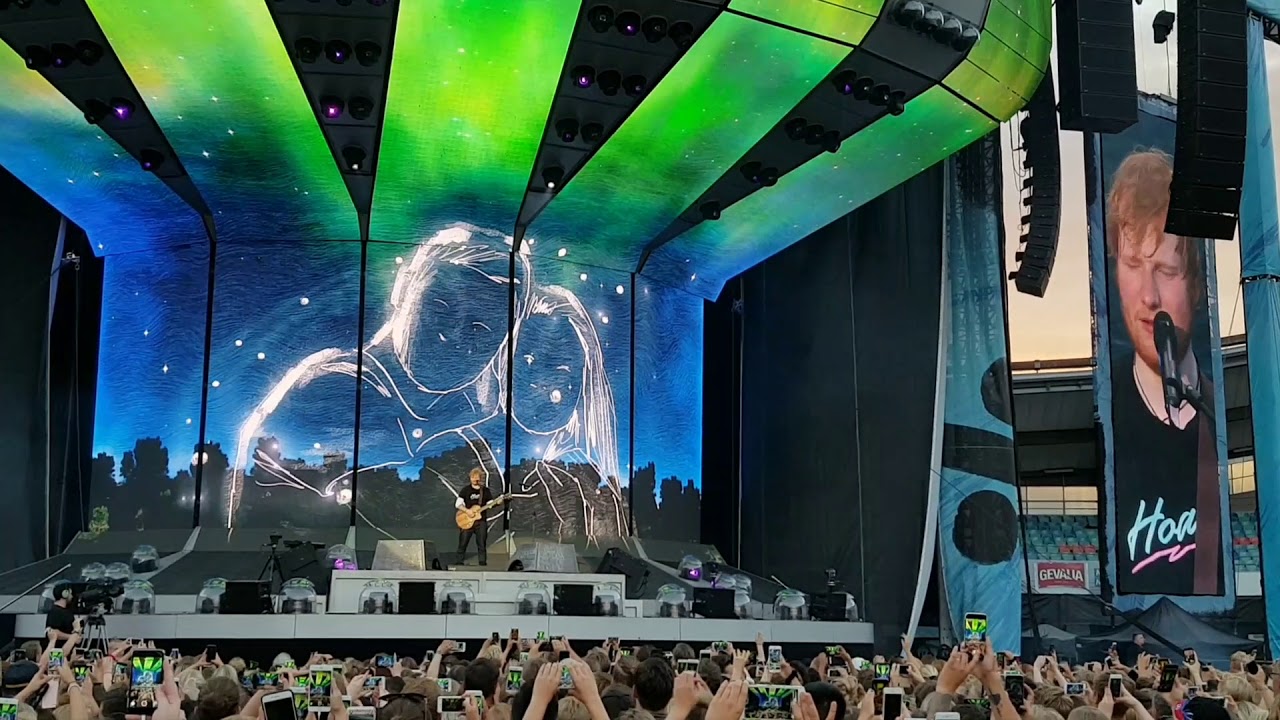 Ed Sheeran - Thinking Out Loud (Live Ullevi 2018-07-10)