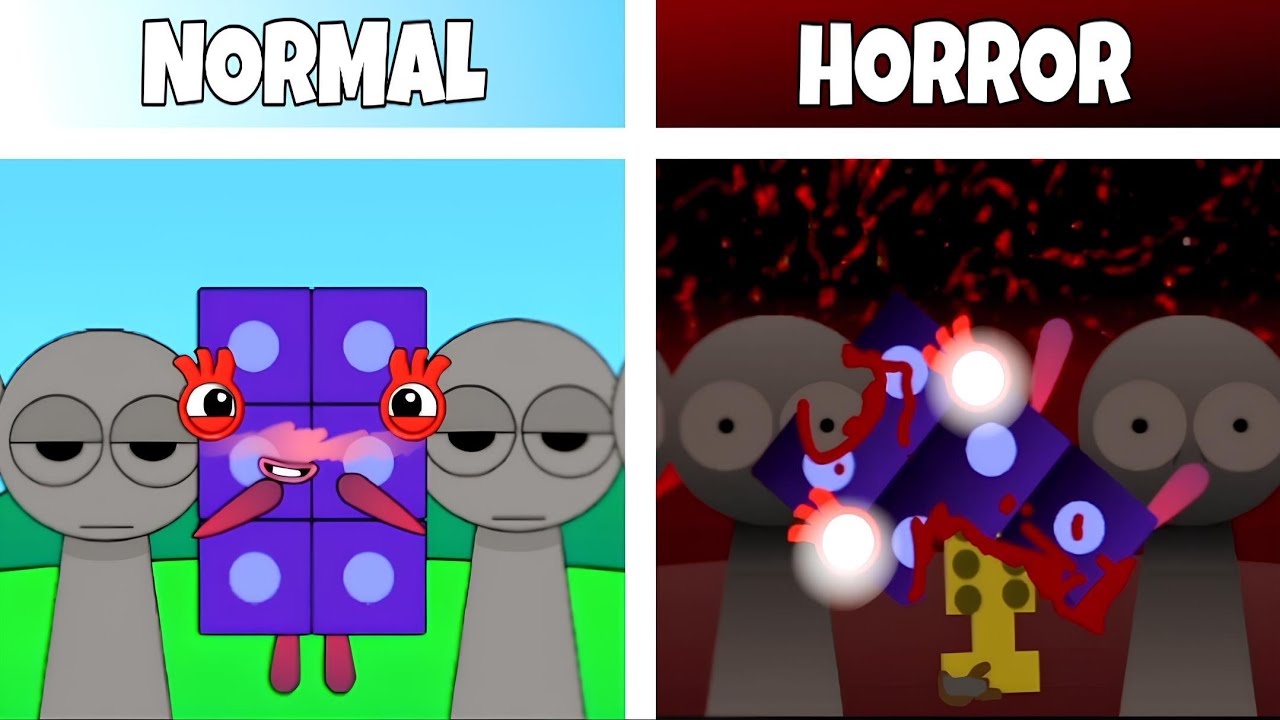 Incredibox Sprunki, но Numberblocks против Incredibox Sprunki, Numberblocks Horror
