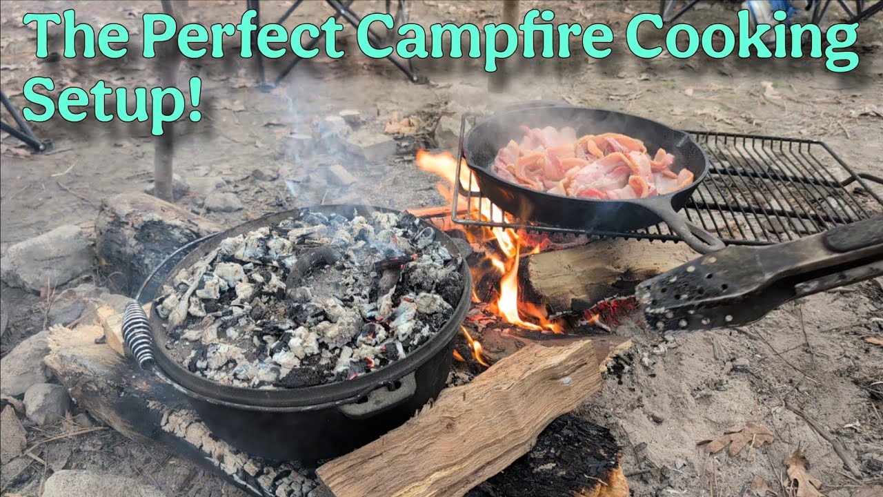 The Perfect Campfire Cooking Setup!