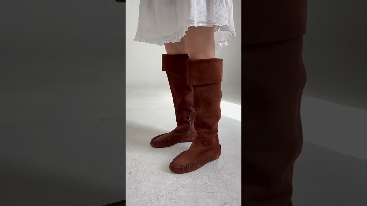 Miu Miu Suede Knee-High Boots