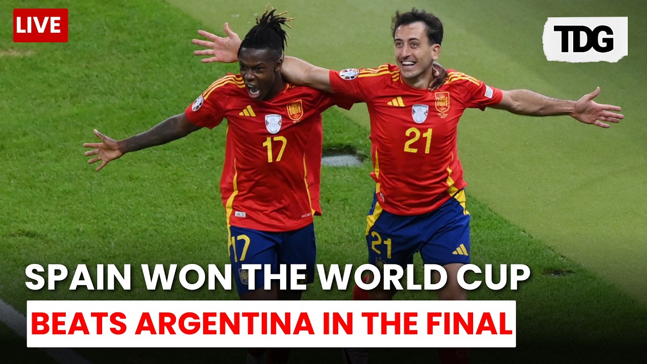 WATCH LIVE: Spain Beat Argentina to Win FIFA World Cup 2026 | Final Highlights & Trophy Celebration