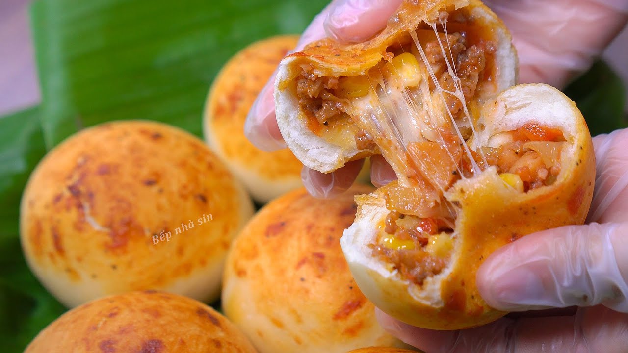 Nhà có sẵn bột mì làm ngay món Pizza Boom này cho các bé ăn sáng Ngon Bổ Rẻ
