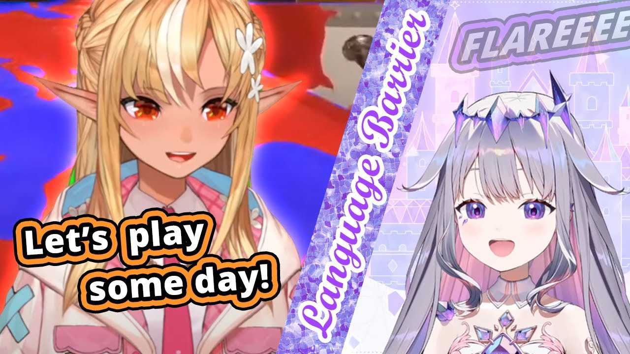 Flare Noticed Bijou Wants to Play Splatoon [Shiranui Flare/不知火フレア]