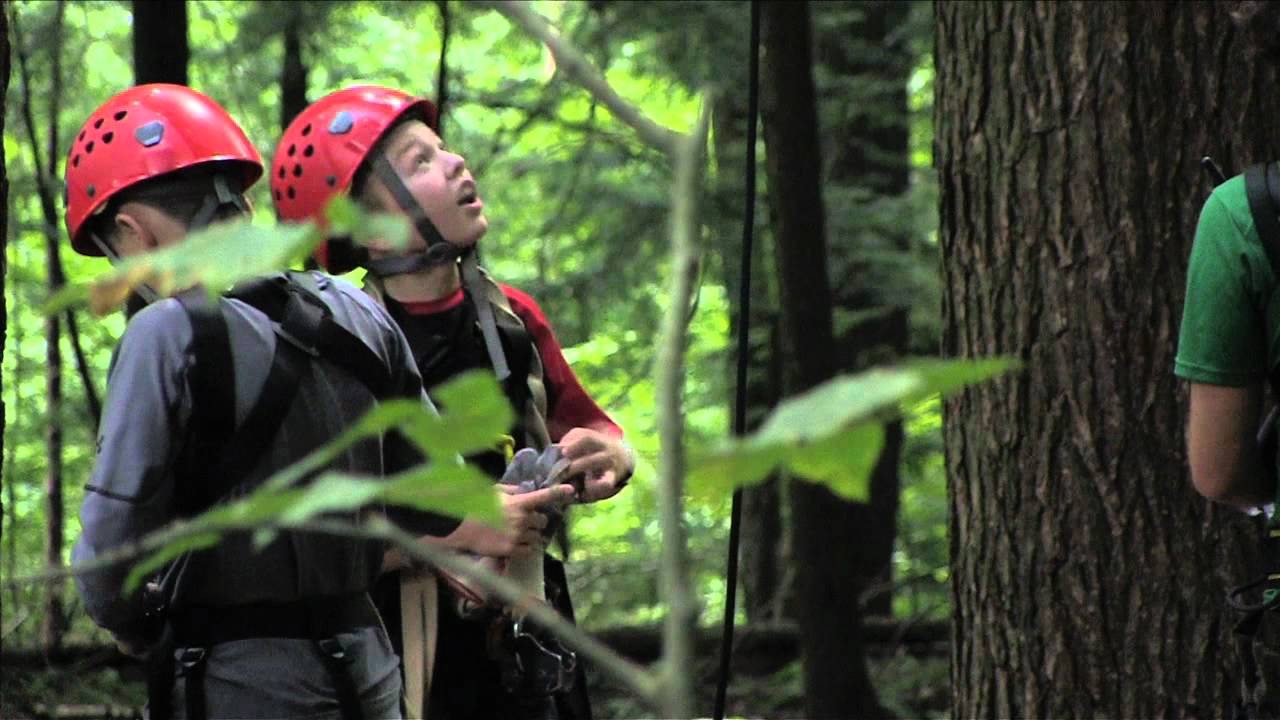 ArborTrek Canopy Adventures Zip Line Canopy Tour at Smugglers' Notch Resort, Vermont