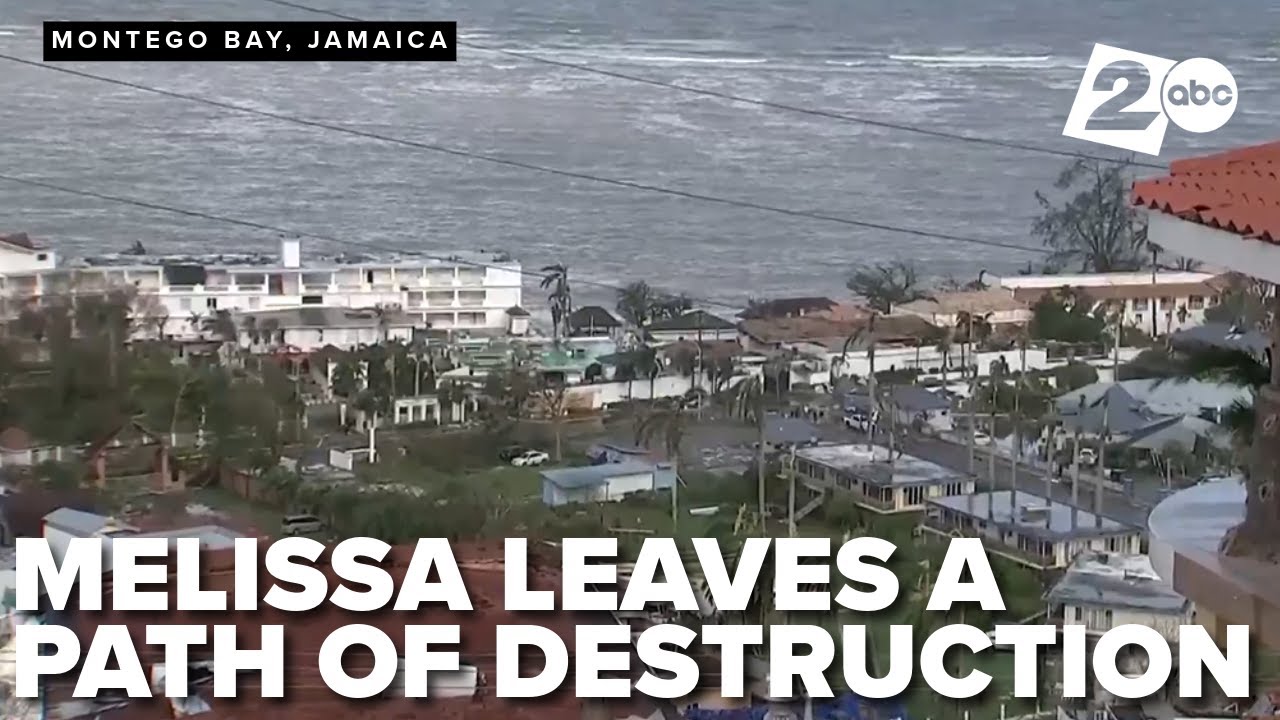 STORM CAM | Montego Bay, Jamaica begins cleanup after Hurricane Melissa