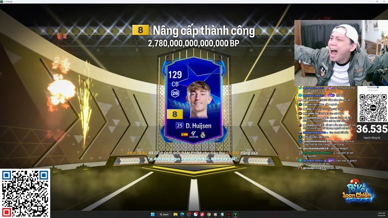 CHINH PHỤC GULLIT +8 ĐẦU TIÊN SEVER BÙ 300 CỦ !