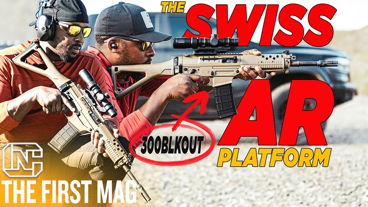 The Swiss Version Of An AR In .300 Blk | Sig SG55P