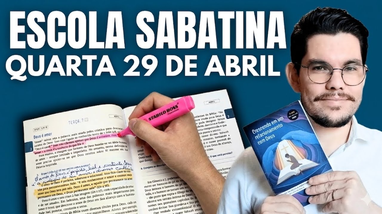Li&ccedil;&atilde;o de Quarta - 29 de Abril | B&ecirc;n&ccedil;&atilde;o em Dobro | Escola Sabatina | Luan Fran&ccedil;a #IASD