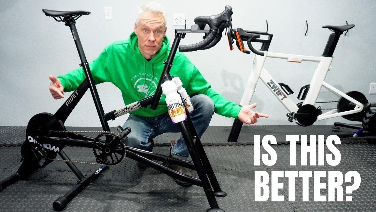 Лучше, чем Zwift Ride? Велотренажер CaveWorks Rivet предлагает больше возможностей, но стоит дороже.