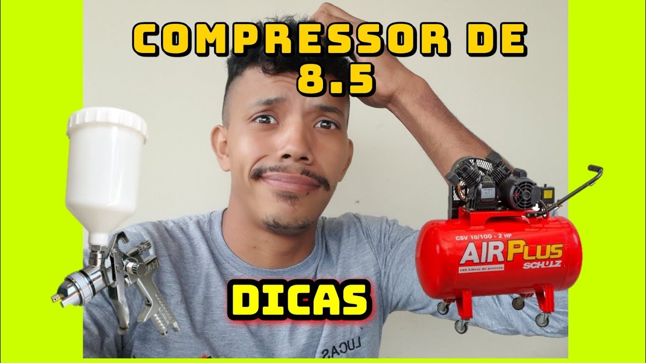 Compressor 8.5, dicas de pintura