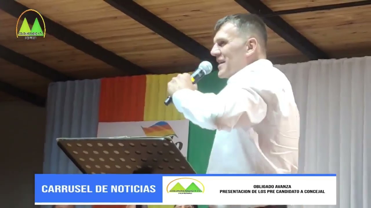 Lic. Cristiane de Kurrle y Lic. Marcos Kurrle Colonias Radio y Tv