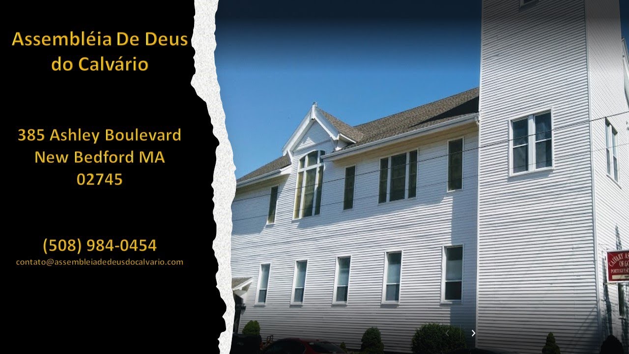Culto  01/11/2026  Assembléia de Deus do Calvário - New Bedford, MA USA