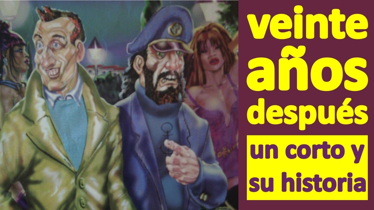 Un CORTO inédito de ADELARDO MÉNDEZ en homenaje a HERGÉ y TINTÍN  (año 2001)