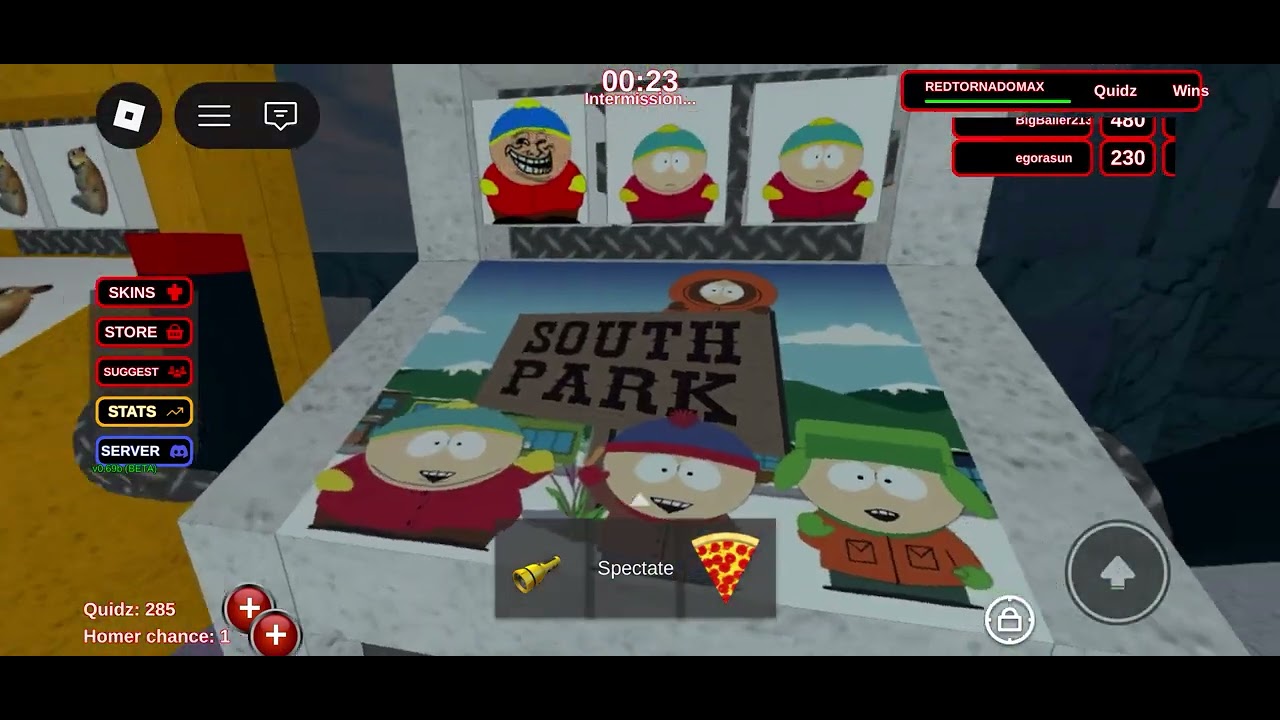 I met an ADMIN in Roblox you vs Homer!!!