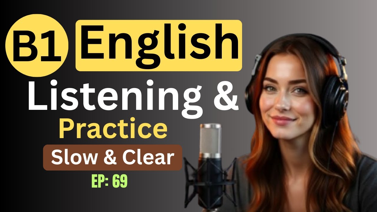 B1 English Listening & Speaking Practice | Build Confidence in Real-Life English