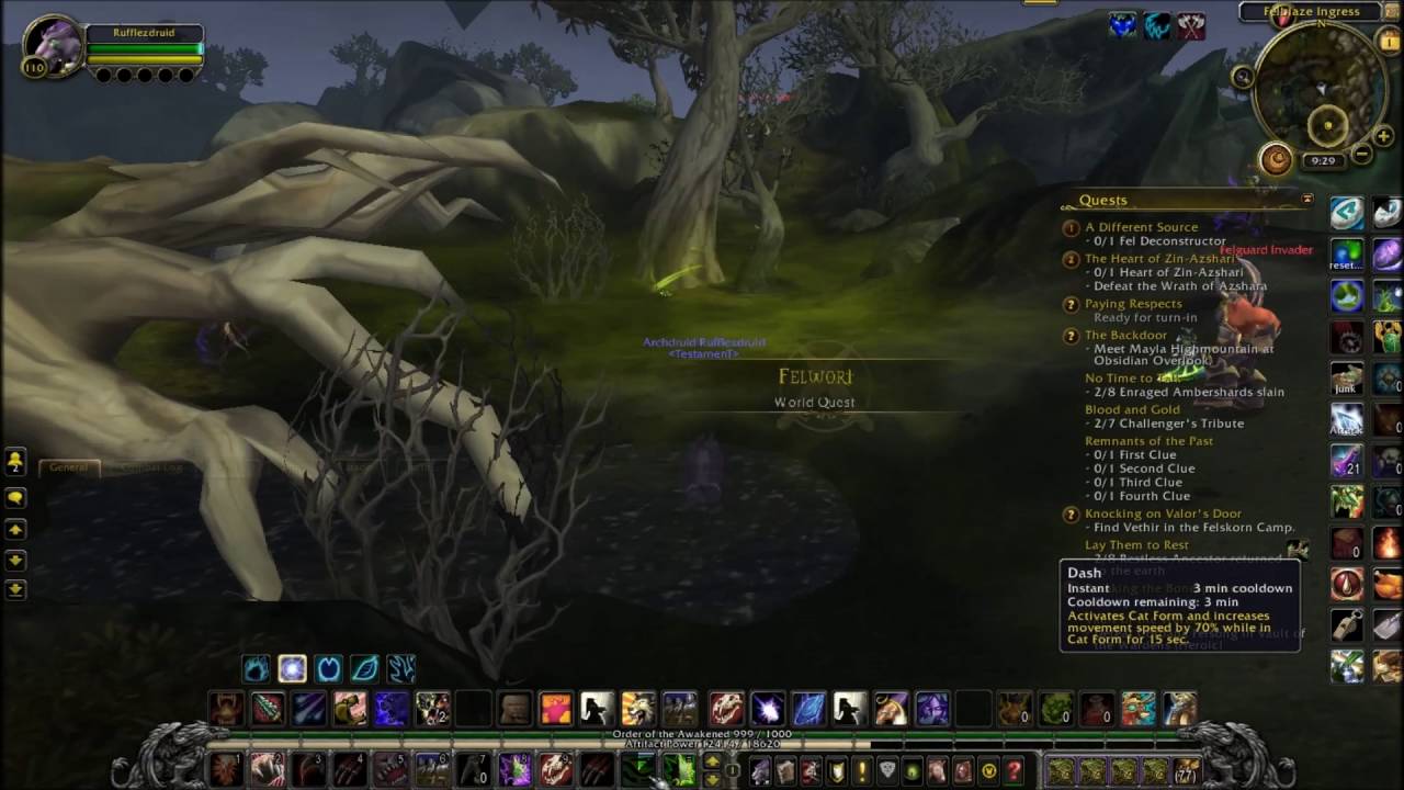 Where to find felwort and  how to get Felwort seeds, WOW, legion