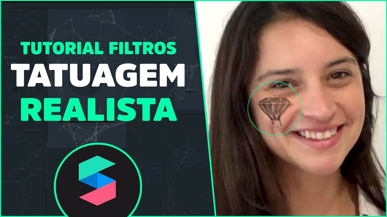 Filtro com tatuagem realista - Spark Ar Studio