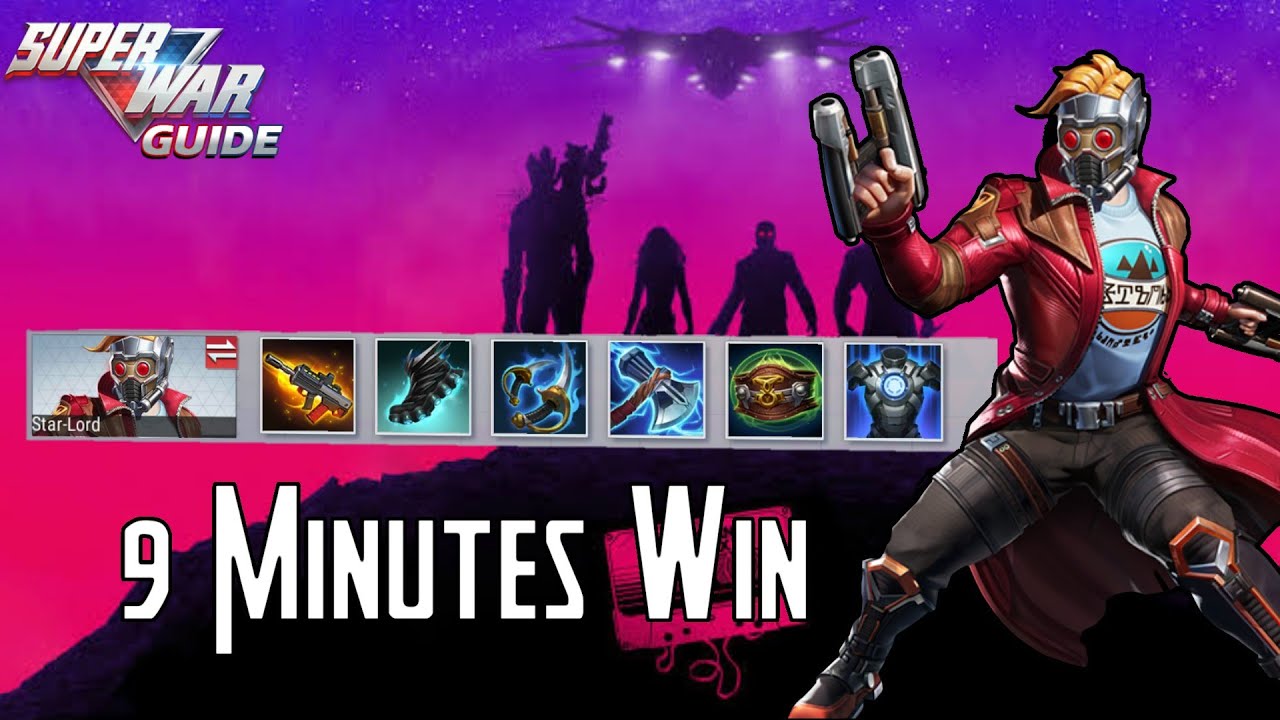 9 Minutes Fast Game | Star Lord Jungle | Marvel Super War