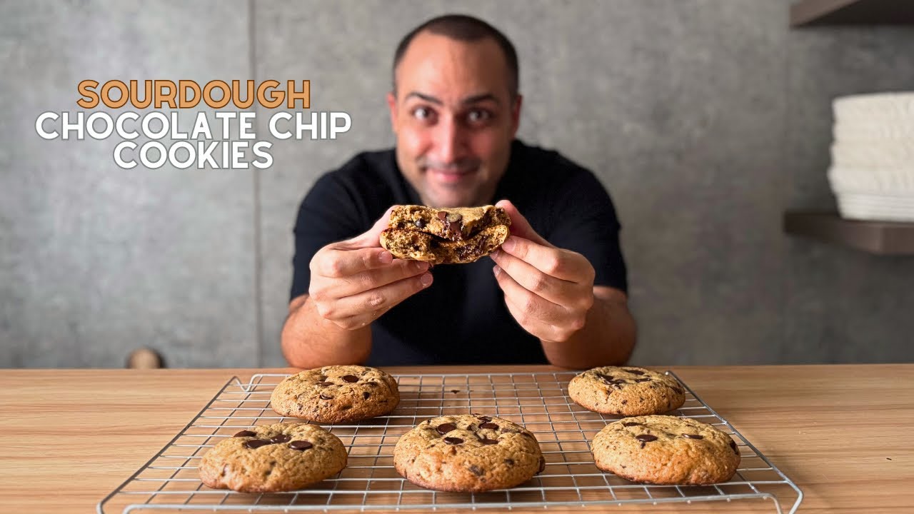 Sourdough Chocolate Chip Cookies