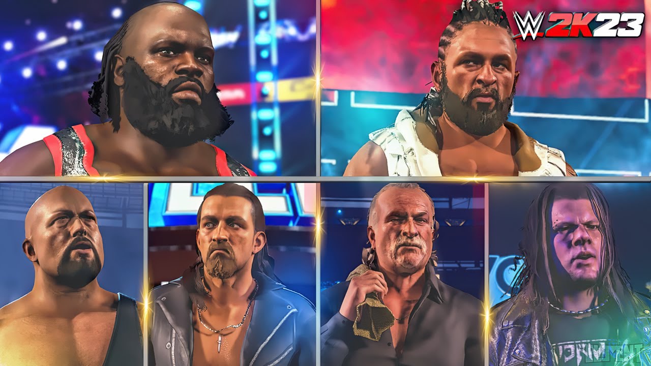 WWE 2K23 Created Wrestlers That Provide High Realism