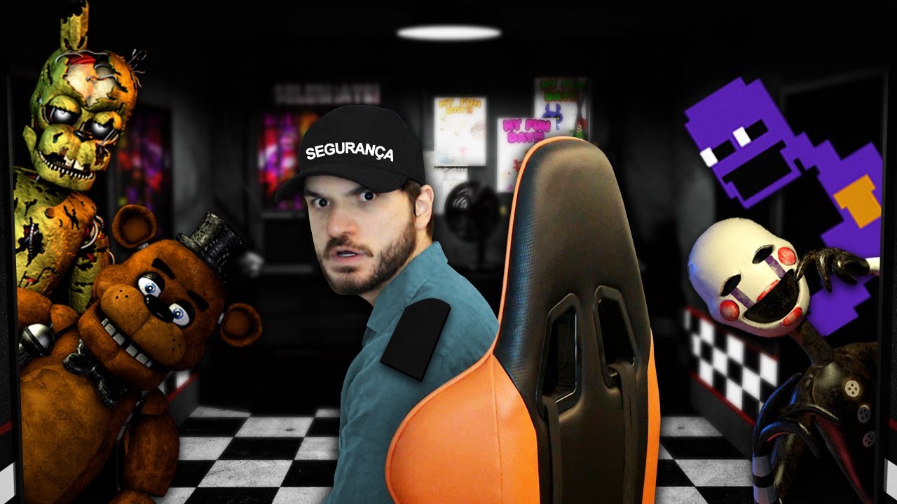 FIVE NIGHTS AT FREDDY'S 1, 2, 3 e 4!
