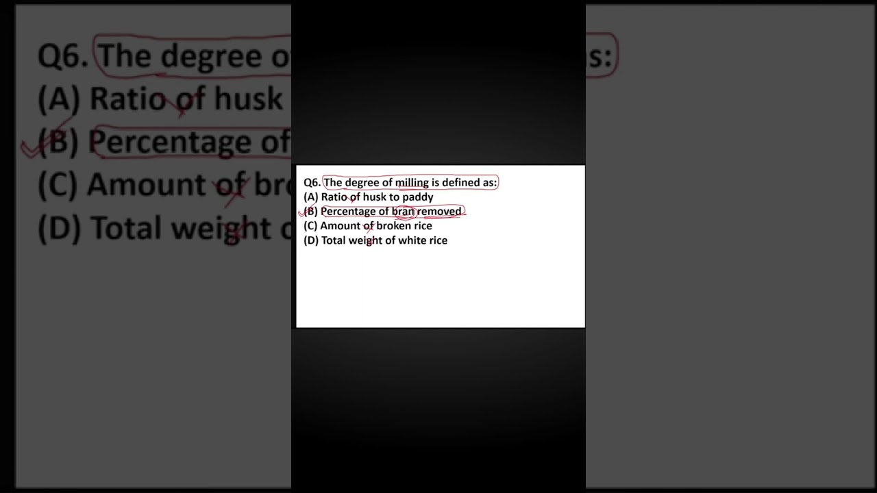 RPSC ASSISTANT AGRICULTURE ENGINEER || AGRICULTURE PROCESSING 