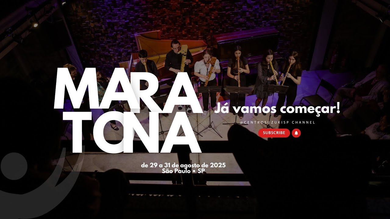 CENTRO SUZUKI APRESENTA: MARATONA SUZUKI de flauta doce SP 25 • CONCERTO DE ABERTURA