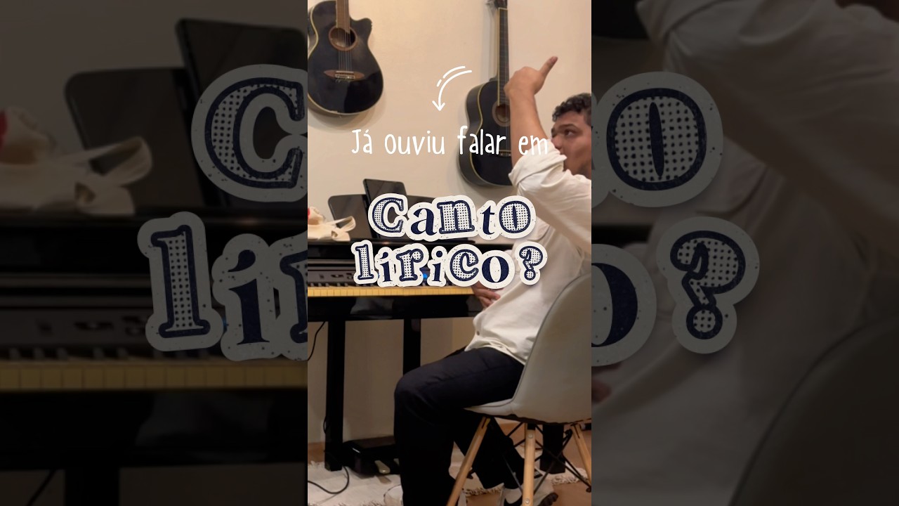 AULA DE CANTO L&Iacute;RICO #auladecanto #cantolirico