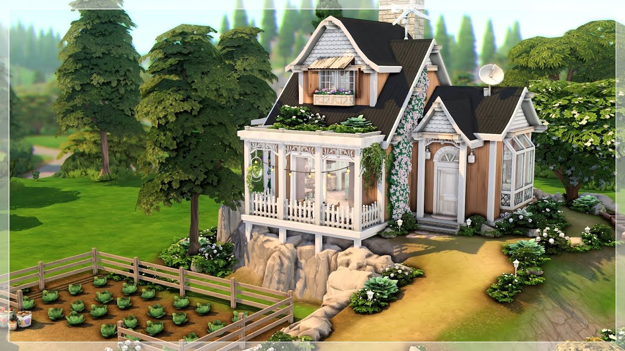 Gardener's Cottage🌿 | The Sims 4 Speedbuild | No CC
