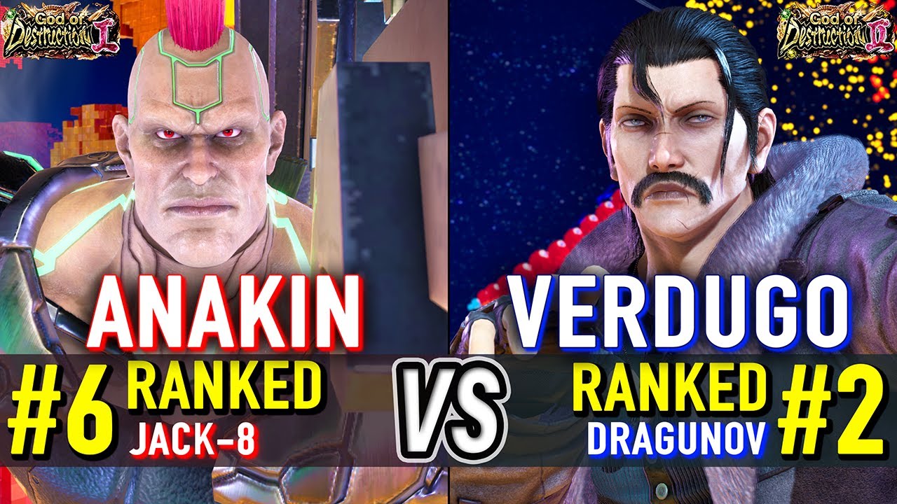 T8 🔥 ANAKIN (#6 Ranked Jack-8) vs VERDUGO (#2 Ranked Dragunov) 🔥 Tekken 8 High Level Gameplay