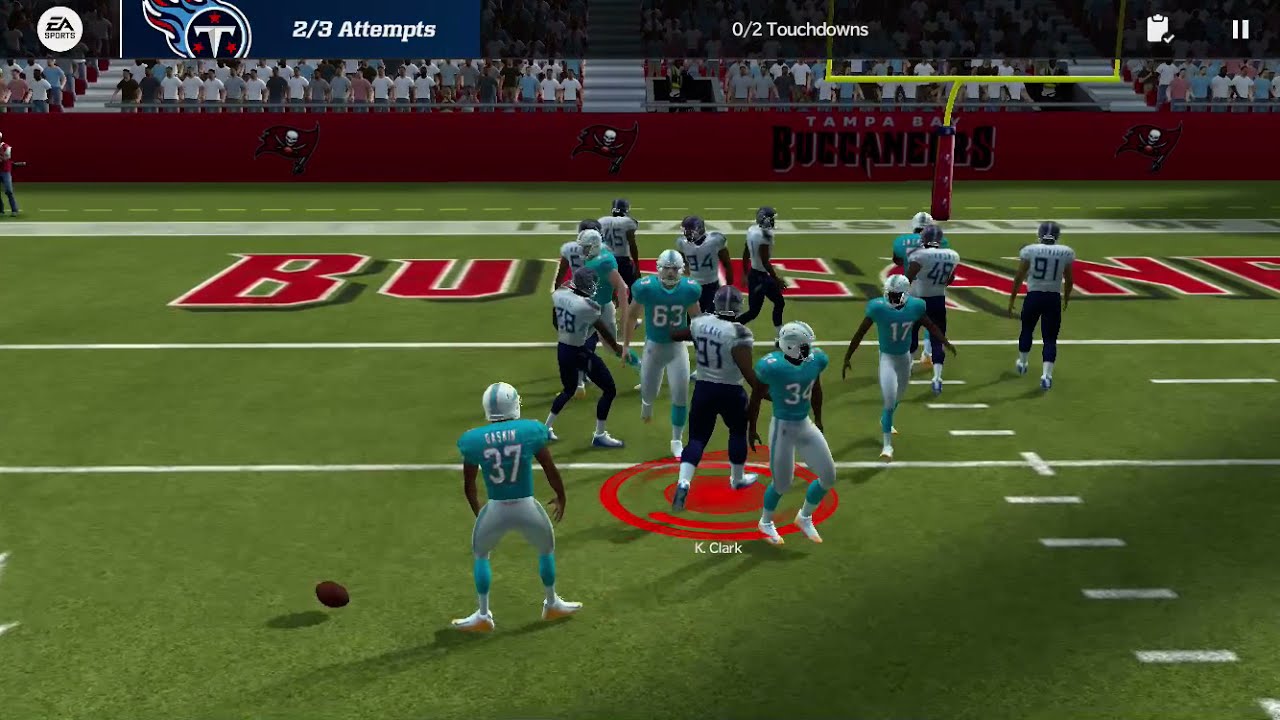 Madden 22 Mobile Walkthrough Gameplay Field of Fear Training iOS