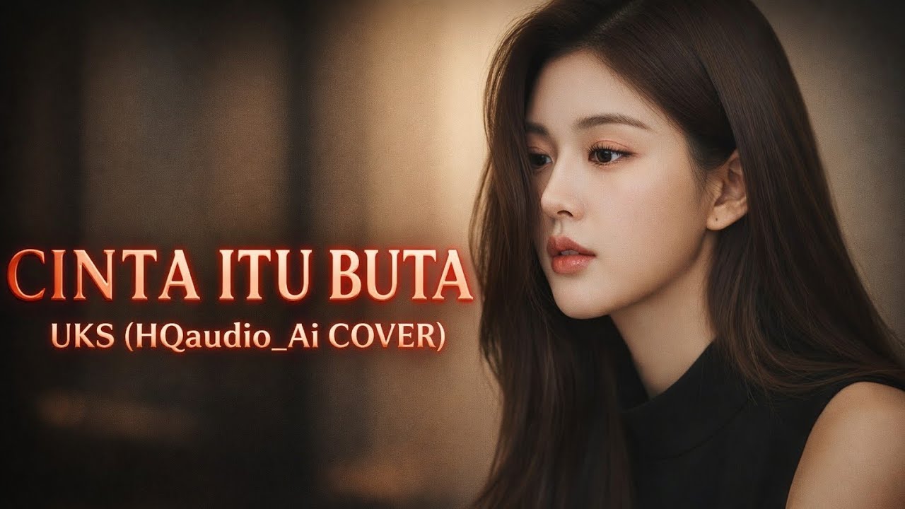 CINTA ITU BUTA - U.K.S (HQaudio_Ai Cover) | Versi Wanita Paling Menyentuh