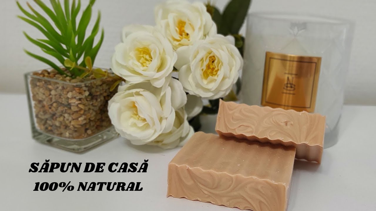 CUM AM FĂCUT SĂPUN DE CASĂ 100%NATURAL -cum să faci SĂPUN de CASA- HANDMADE SOAP-MASURI PREVENTIE
