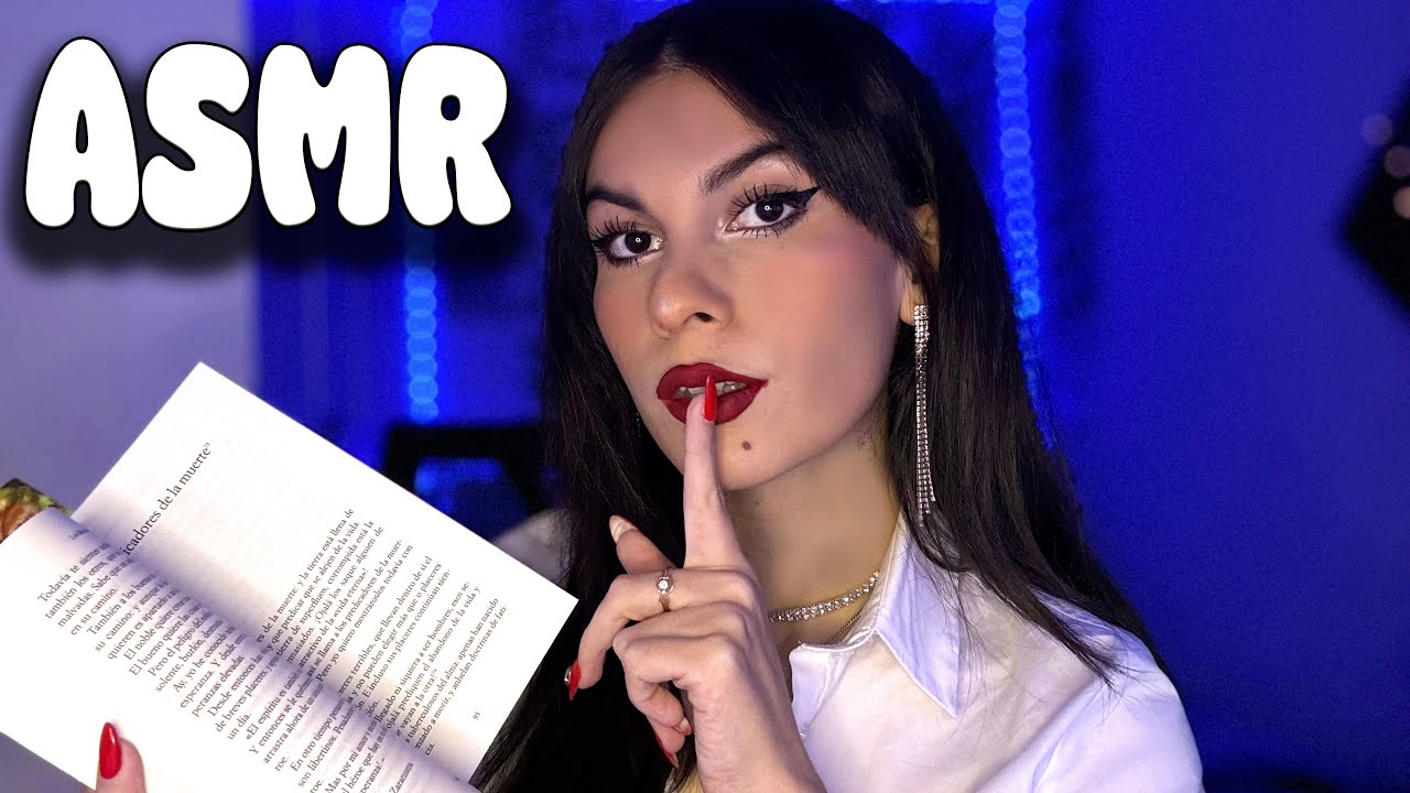 Asmr | LECTURA en Soft spoken relajante 📕 asmr español