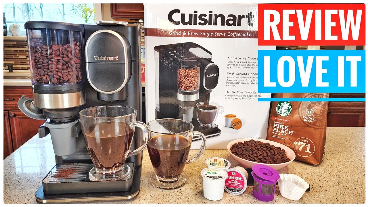 ☕Cuisinart DGB-2 Grind & Brew Review – Single-Serve K-Cup Coffee Maker Tested