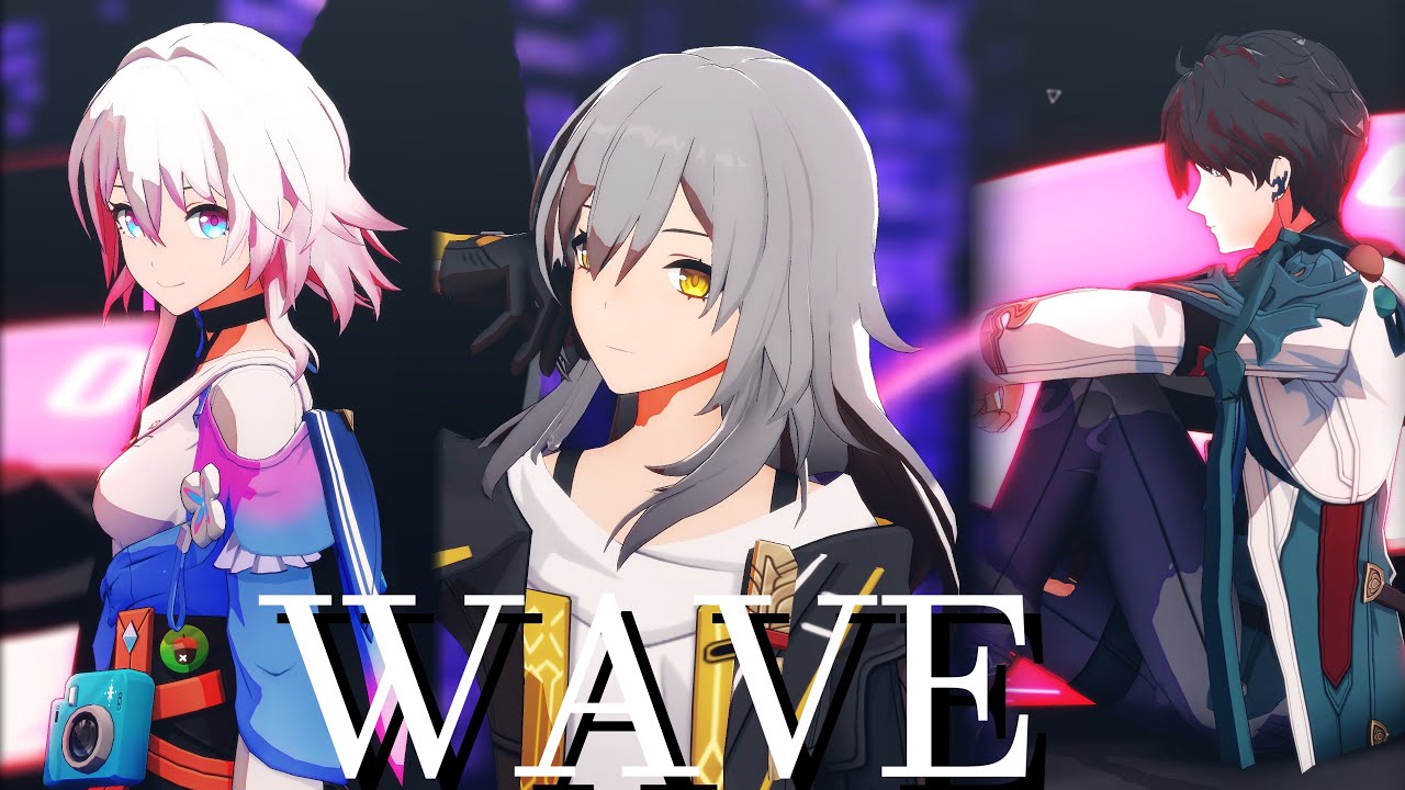 【Honkai:Star Rail MMD】列車組でWAVE【4k】