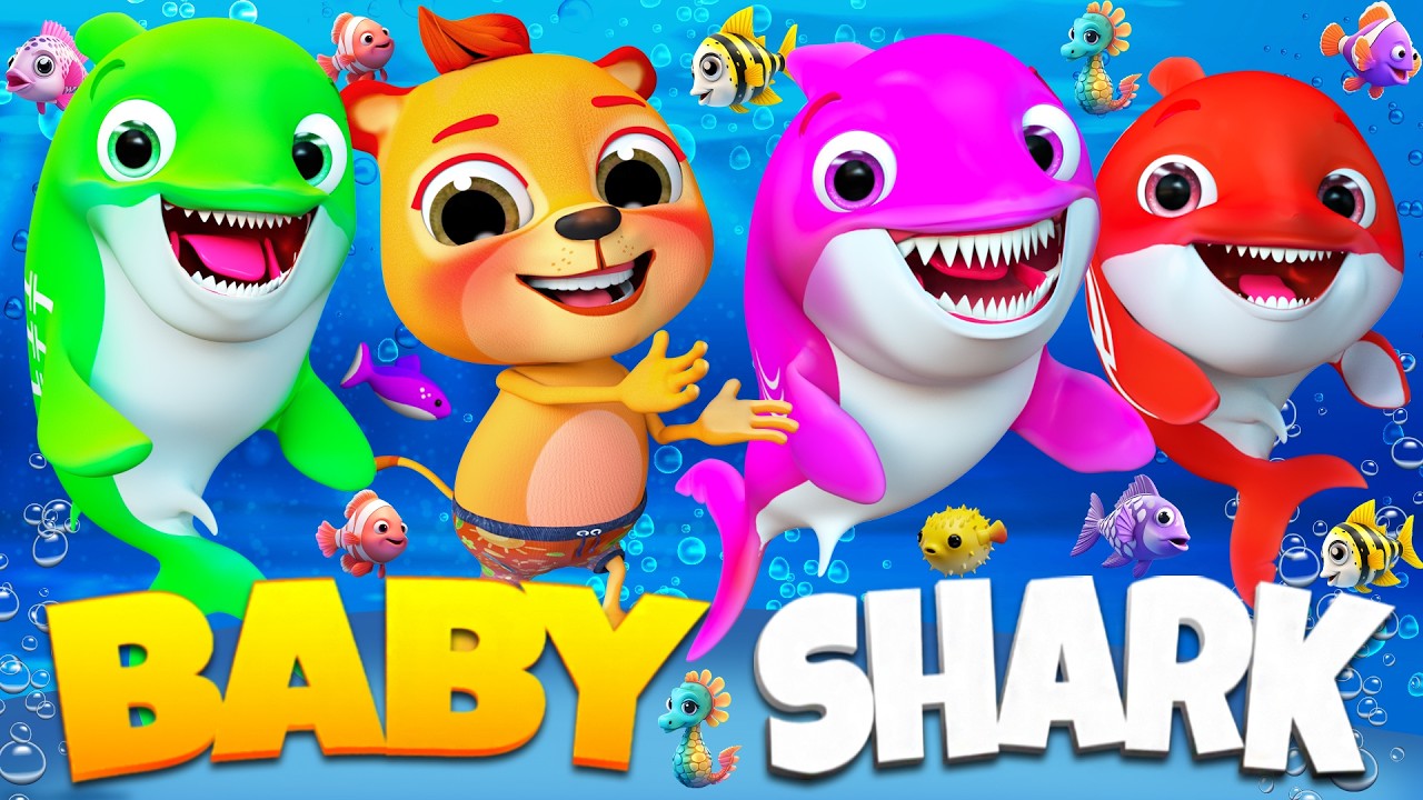 NEW Baby Shark DANCE We Are Numbers 🔢🌟 | LEO Family's Magical Journey 🦁🚀#babysongs #kidssongs