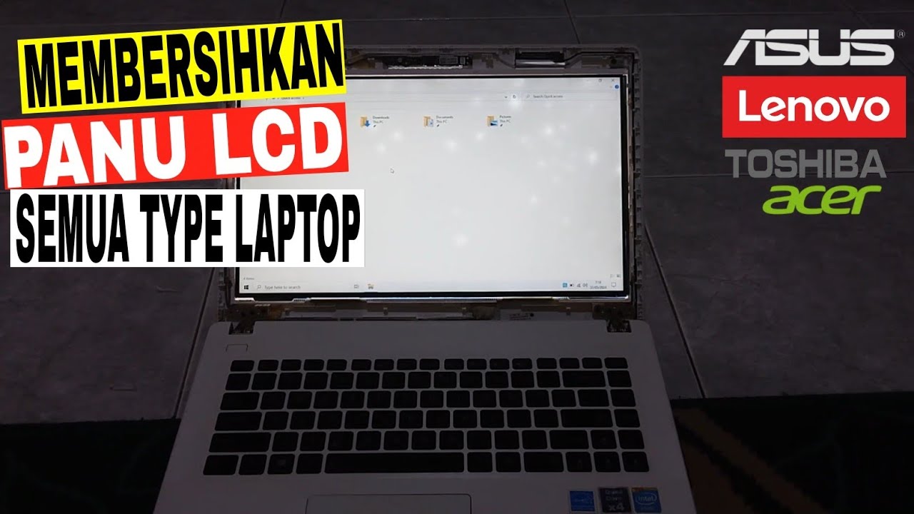 cara membersihkan panu atau whitespot lcd laptop asus toshiba sony lenovo zyrex samsung acer dell