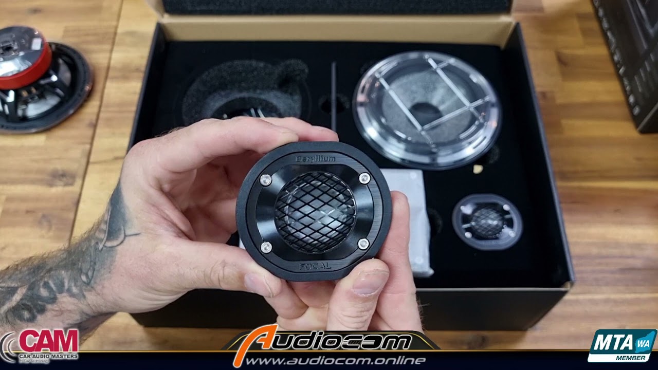 Focal Utopia Car Stereo speakers unboxing