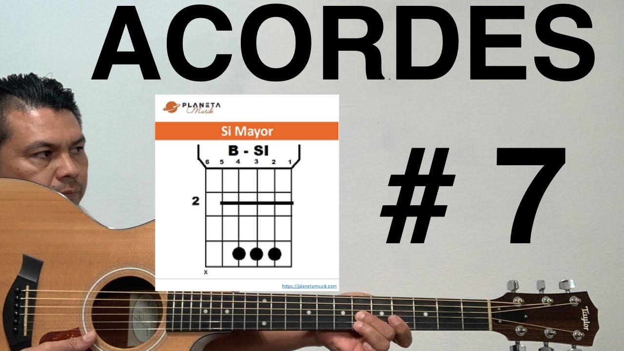 Como Tocar { Si mayor-Fa sostenido y Mi