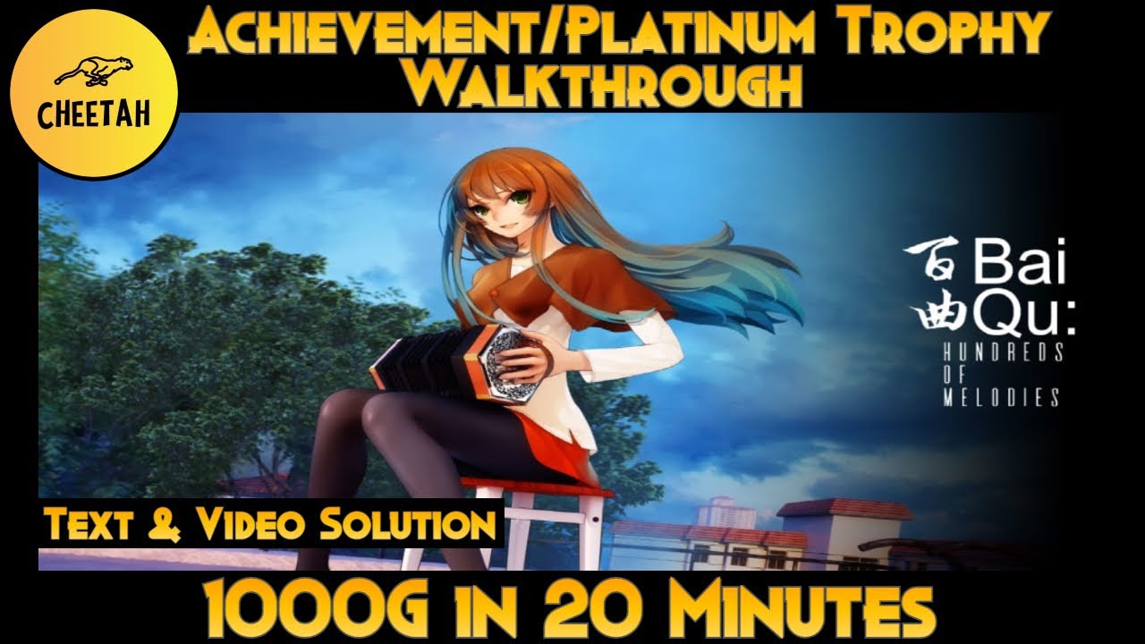 Bai Qu: Hundreds Of Melodies - Achievement / Platinum Trophy Walkthrough