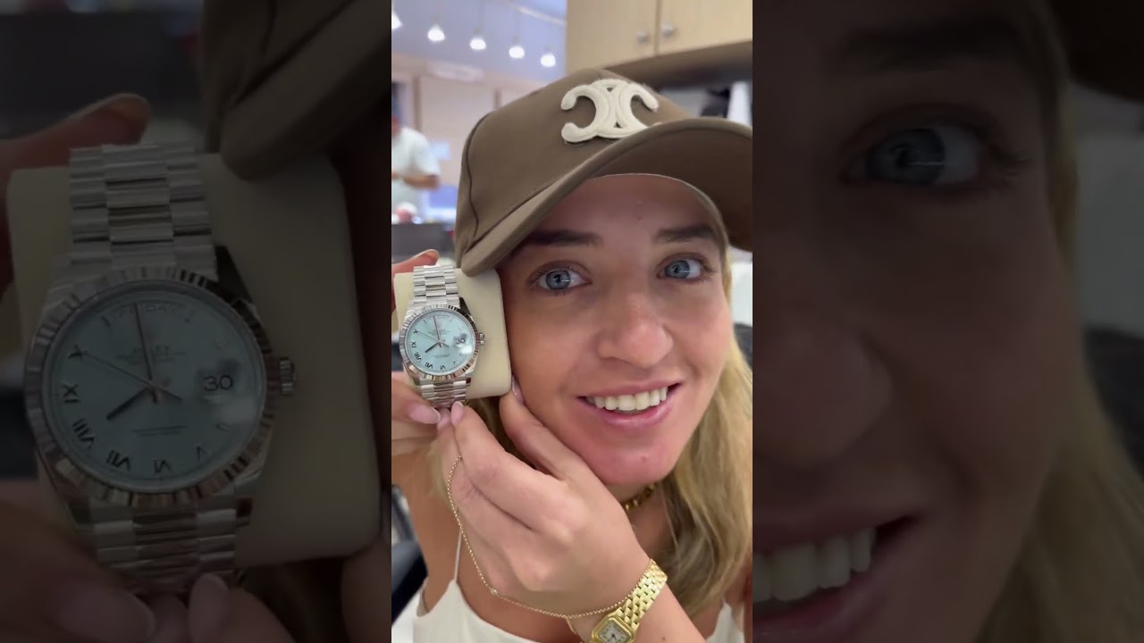 BIG UNBOXING ON ROLEX DAY DATE 36 MM PLAT 🧐
