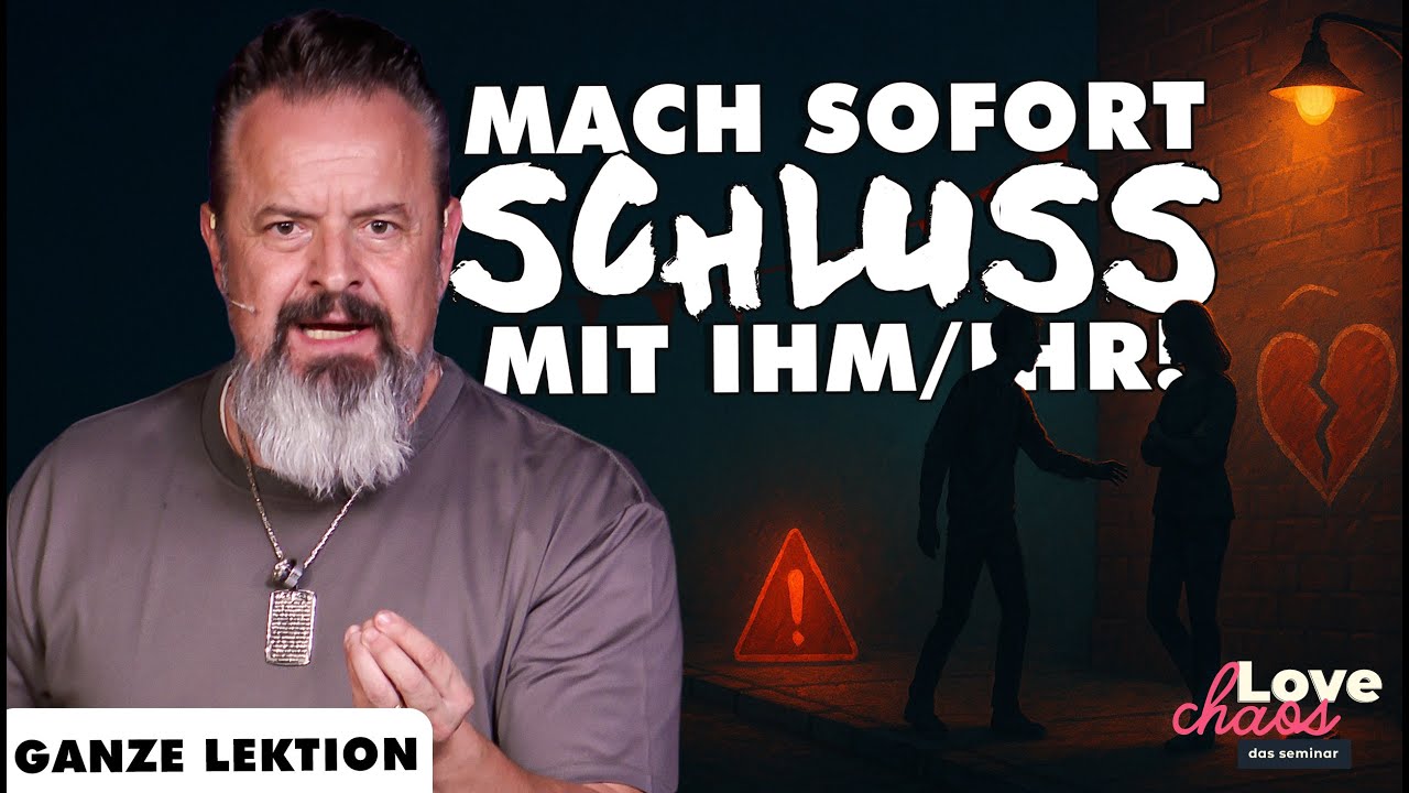5 Warnsignale vor der Ehe: Bist du mit der falschen Person zusammen?  (LOVE-CHAOS – Teil 9)