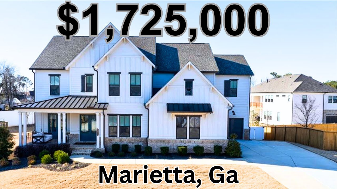$1.725M Beautiful Atlanta Home in Marietta, Ga I Atlanta Luxury Homes I Atlanta Real Estate