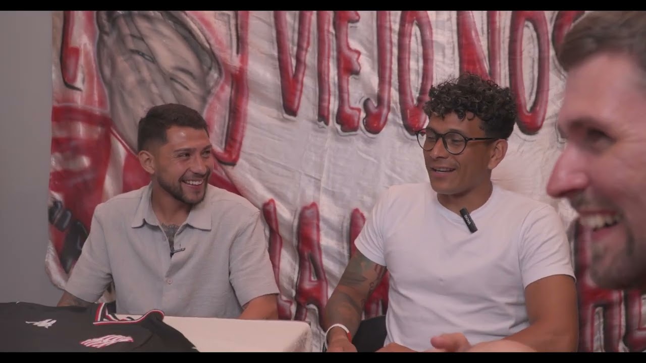 Nota en exclusiva con Lucas Diarte  y Víctor Salazar
