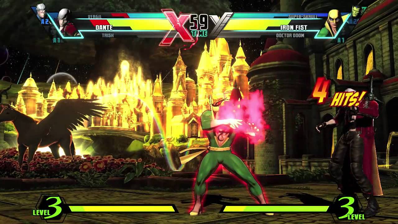 Ultimate Marvel vs. Capcom 3 Gameplay Video 6