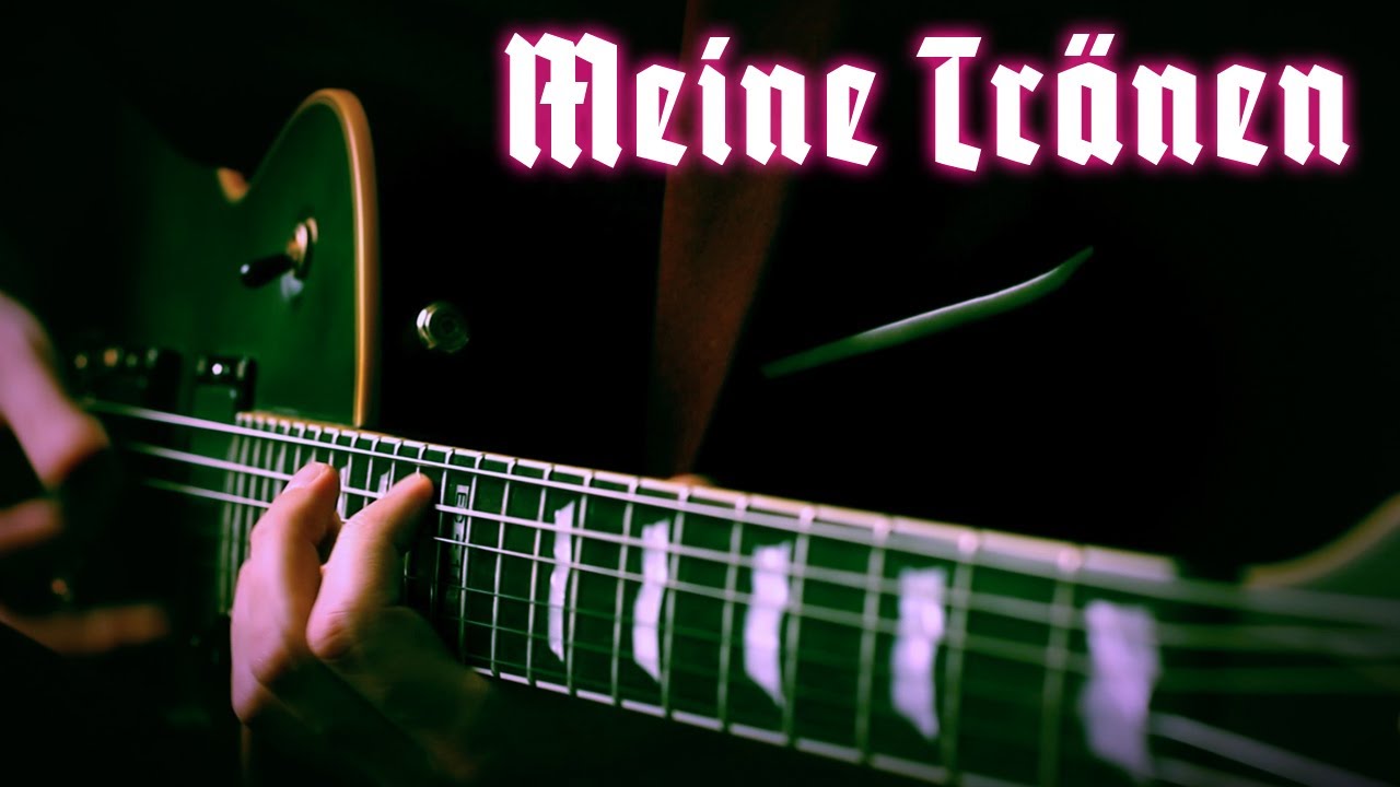 Rammstein - Meine Tränen - Full Guitar cover with Wah Solo by Robert Uludag/Commander Fordo