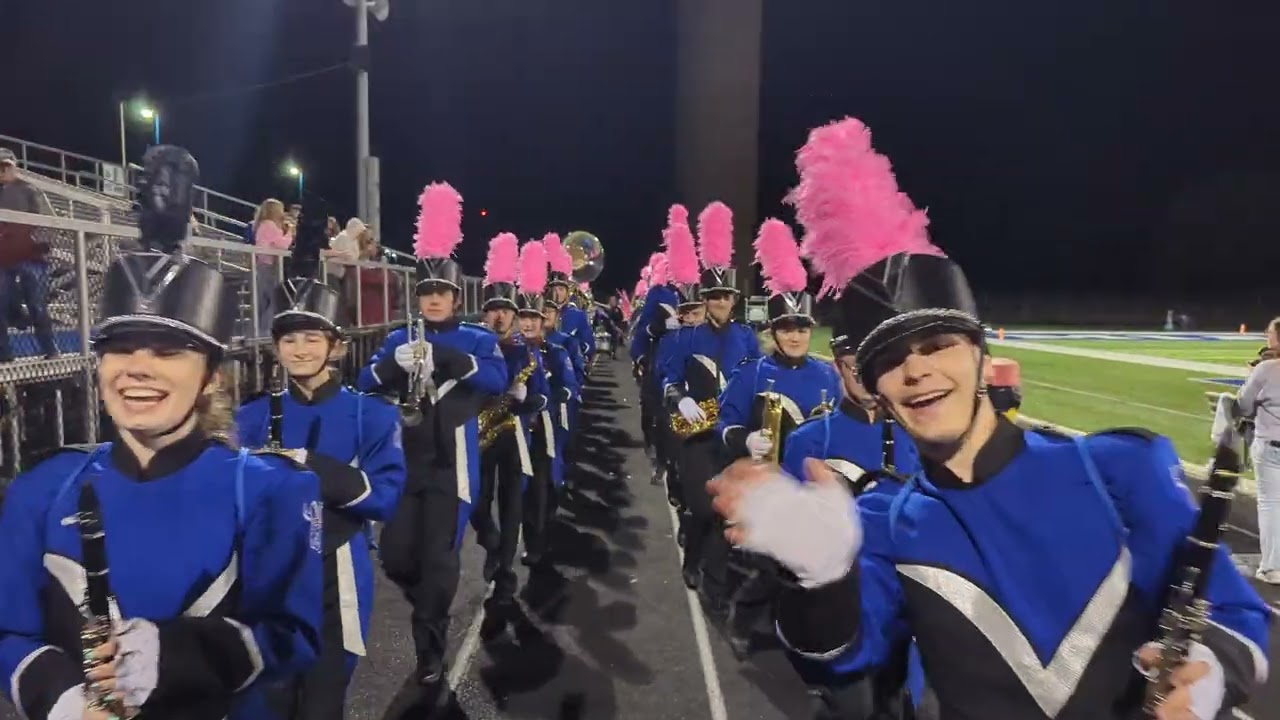 Miami East Marching Band Post Game