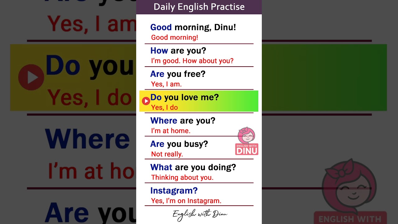 Speak English Fluently Fast 🔥 Daily Conversation
