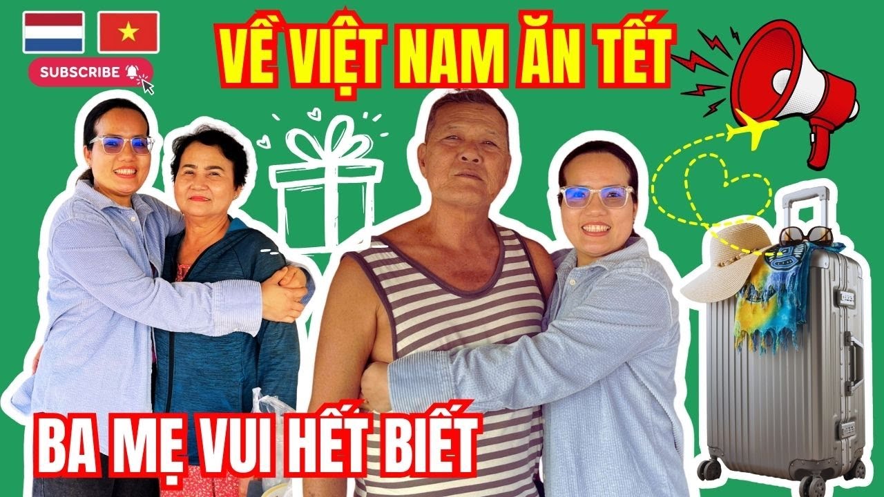 Về Việt Nam ăn Tết | Cùng gia đình khui vali và ăn đặc sản Phan Thiết
